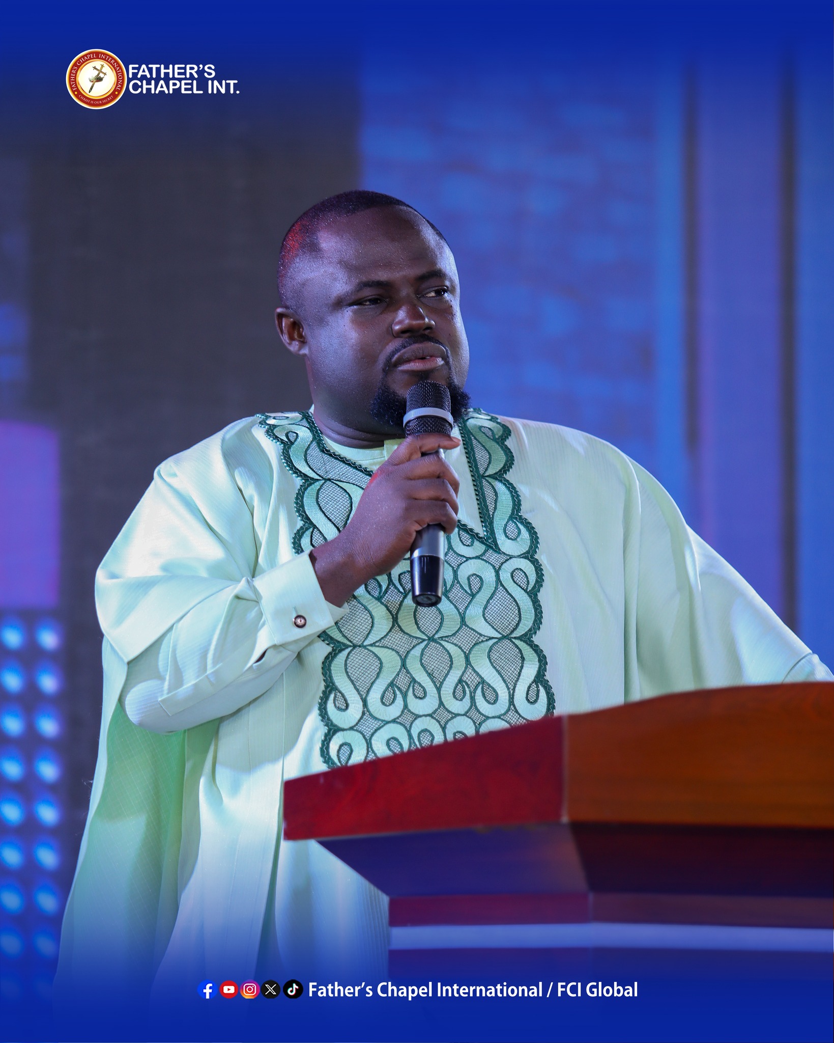 Portrait of AMB. SNR. REV. ISAAC OSEI BONSU