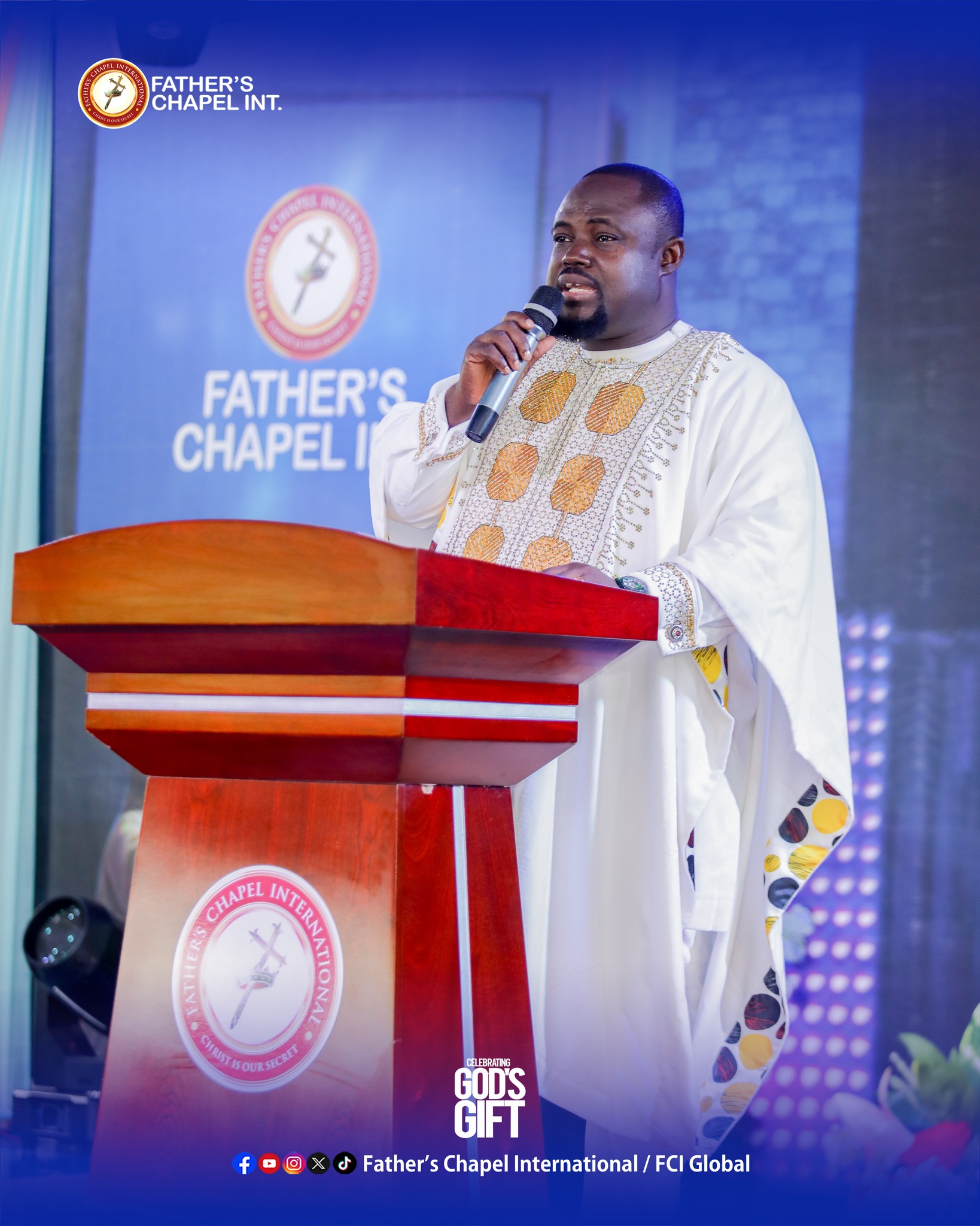 FCI moment · 18 Oct 2026 — Father’s Chapel International